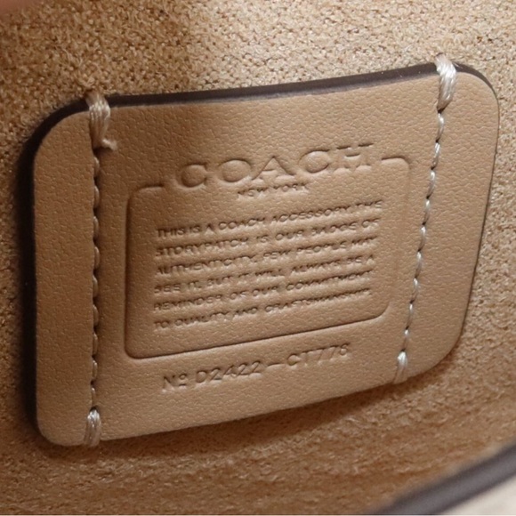 Coach TONI Chalk Ivory Crossbody Bag With Detachable Strap NWOT 2024 - Picture 9 of 10